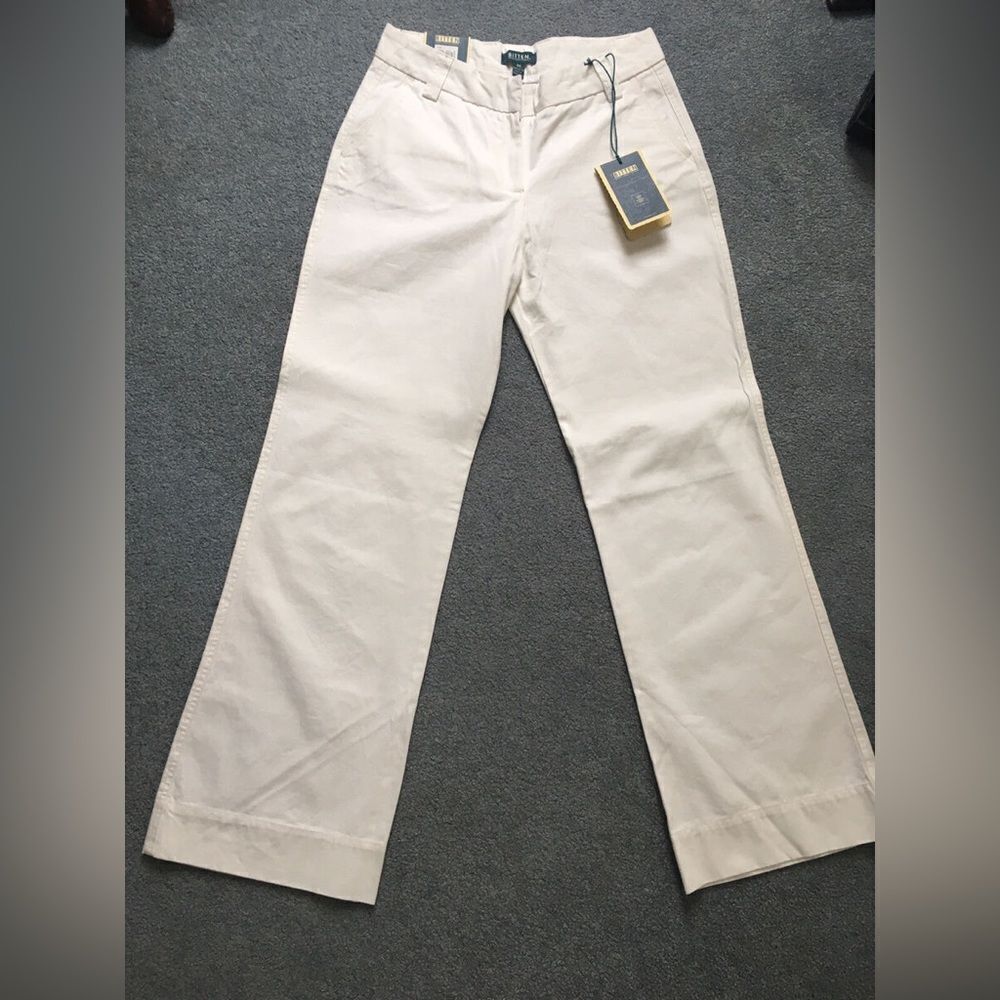 NWT white chino pants